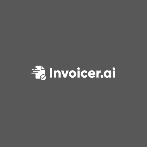 Invoicer.ai Logo Design by bhupnip