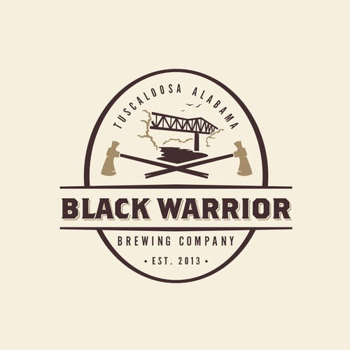 Black Warrior Brewing Company needs a new logo Diseño de DSKY