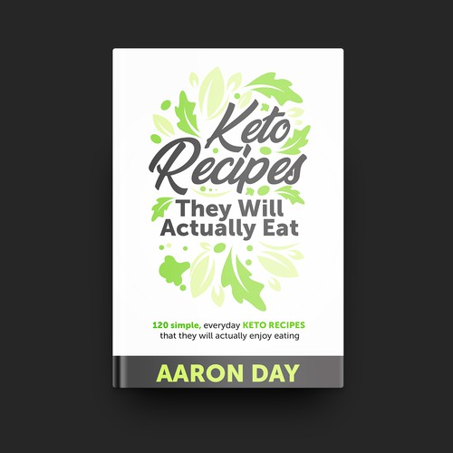 Design Healthy Ketogenic Recipe Book Cover Design réalisé par DZINEstudio™