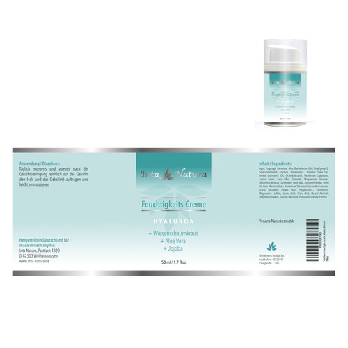 Product label contest entry by BohemianSoul