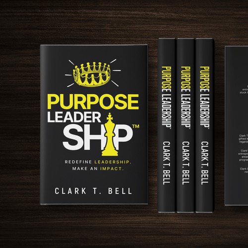 Purpose Leadership Book Cover Design by Aaniyah.ahmed