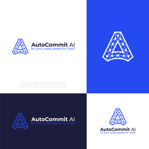 Brand identity for new generative AI startup Design by BRASTARD