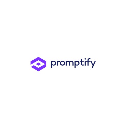 Modern, Simple and Sleek Logo for Promptify.com Design by TheDaydreamerStd