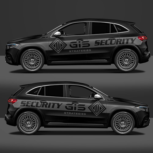 security patrol car Design by DuhaCreative