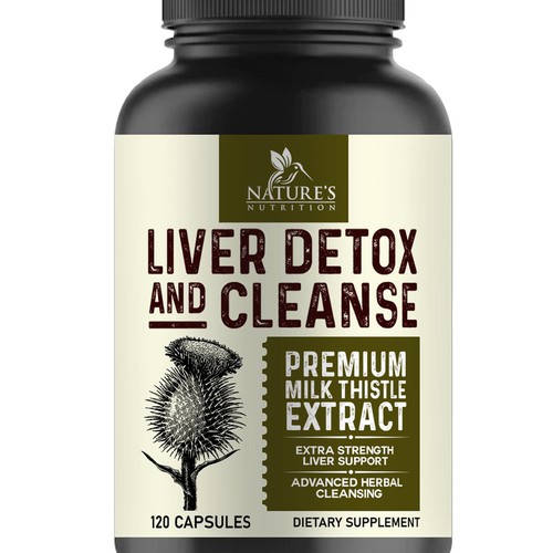 Natural Liver Detox & Cleanse Design Needed for Nature's Nutrition デザイン by sapienpack