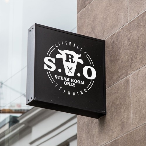 Design an "Instagramable" Logo for a modern steak quick service restaurant Design by MUDA GRAFIKA