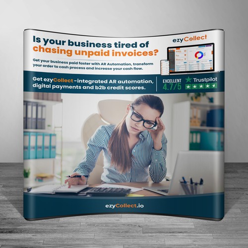 B2B Saas Pull Up Banner for Trade Show Design von icon89GraPhicDeSign