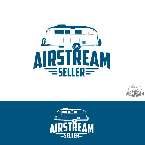 Retro Logo for Airstream Classified website | Logo design contest