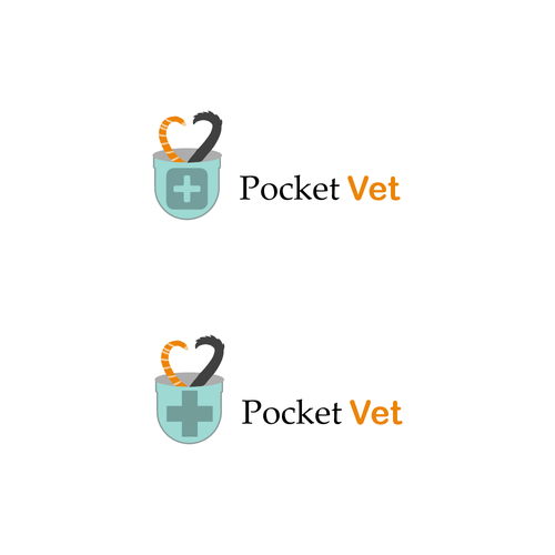 Create a logo for a disrupting mobile vet company Design by Krstn Prlt