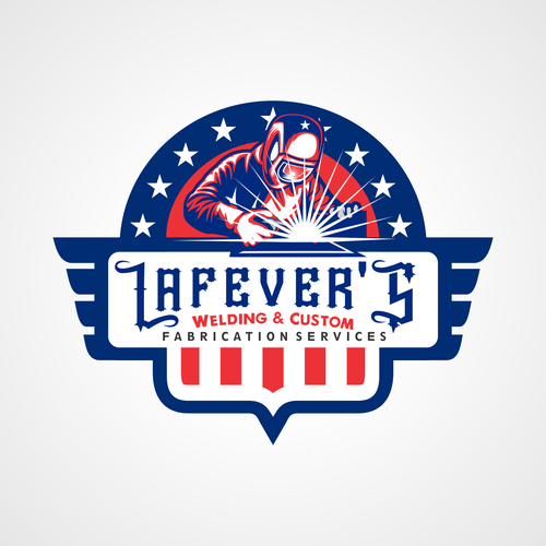 Create new logo for Lafever’s Welding and Custom Fabrication Design by Trovic Designer