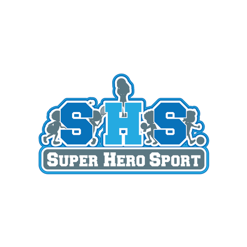 logo for super hero sports leagues Design por cocapiznut