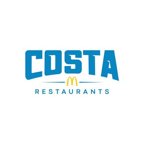 Logo for Costa Restaurants - McDonald's Design by rouf_art