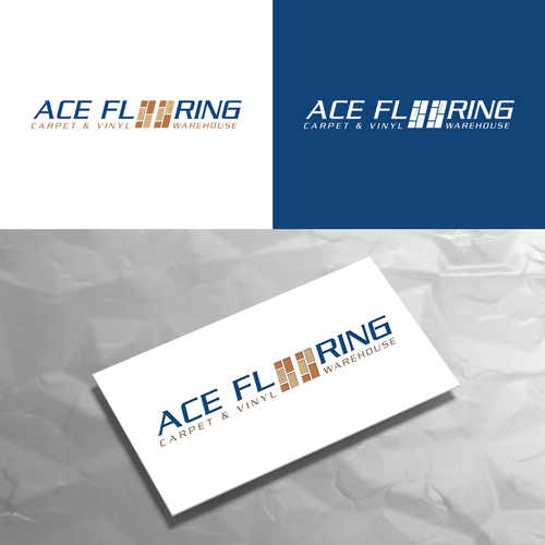 Ace Flooring Logo Design by Asad Adnan