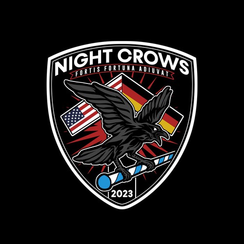 NIGHT CROWS - Military Special Operations Unit Logo design contest - GER/US Design by alsaki_design