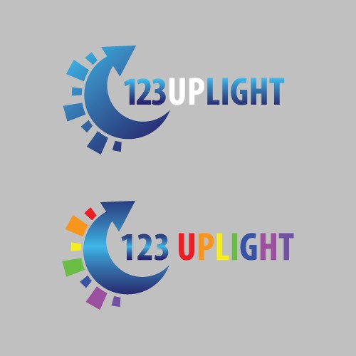 Create a winning logo design for 123Uplight Réalisé par 99.greatlover