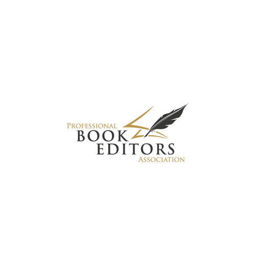 Logo for a Modern Professional Association of Book Editors Design by KalcDesignStudio