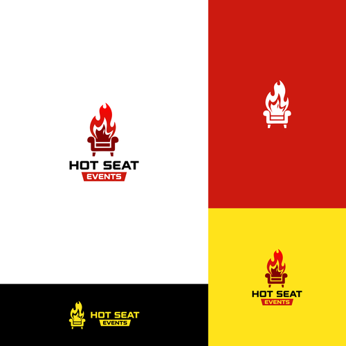 Impactful Logo For 'Hot Seat Events' – Learn from Industry Experts Through Livestreams & Events.-ontwerp door sila*