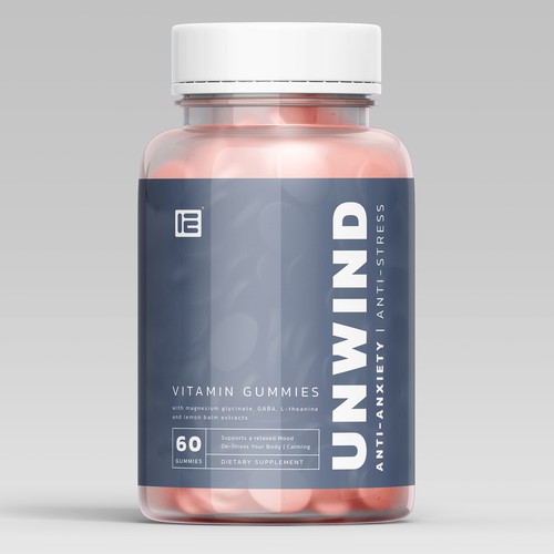 Trendy Supplement Brand Label Design Design by MKaufhold