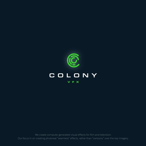 Create a stylish identity for a visual effects company. Design by Gio Tondini