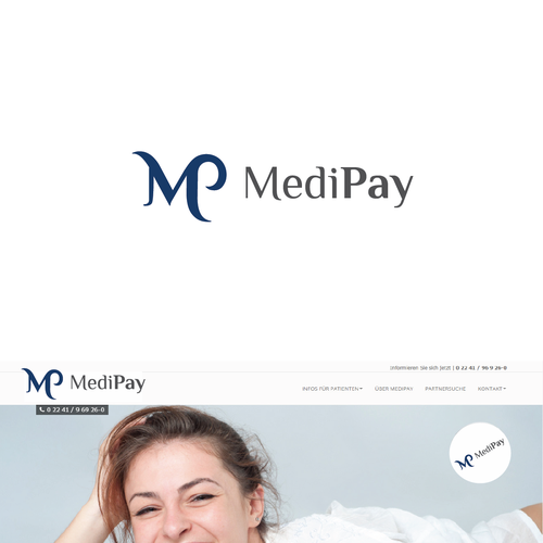 create an inspirational logo for MediPay Design by Zorica Petkovik