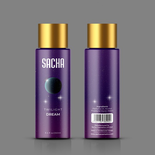 Sacha Body Mist Design by Shark1@