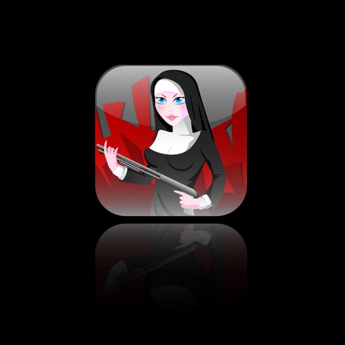 New icon for nuns fighting with monsters game デザイン by Sandra!