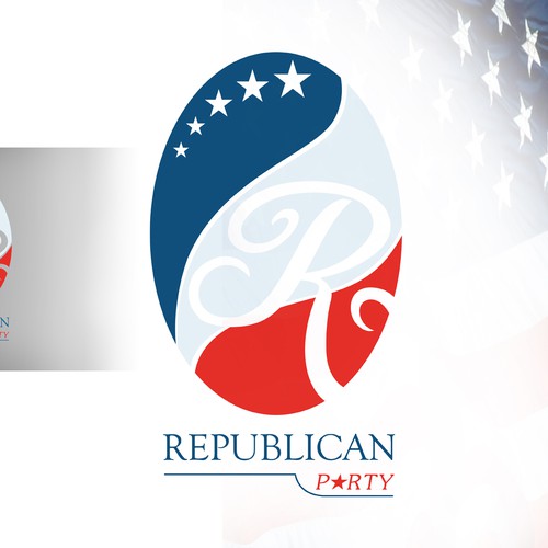 The American Political Parties Need a Logo Re-Design! Design by Galaby Thahira
