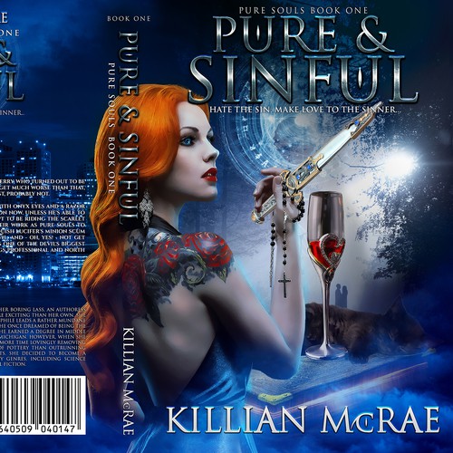 Urban fantasy/paranormal romance needs a bewitching cover Design by Max63