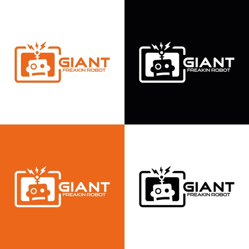 Minimalist, Classy Giant Robot Logo Wanted Design by tdesign.taner