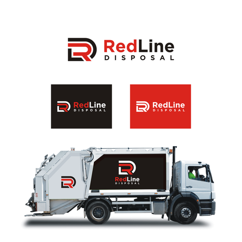 Designs Red Line Disposal Logo & brand identity pack contest