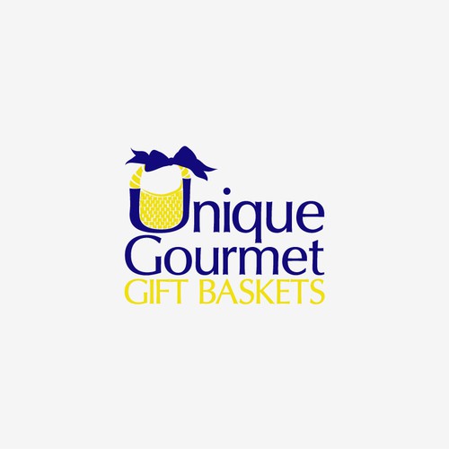 Unique Gourmet Gift Baskets Logo design contest