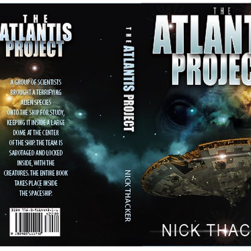 Thriller/Sci-Fi Book Cover Design in Award-Winning Author's Series! Design by fwhitehouse7732