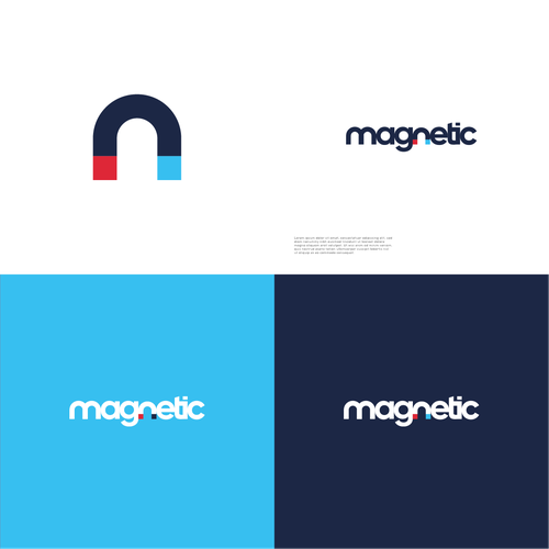 🧲 Magnetic needs a logo ⭐ Design by KUBO™