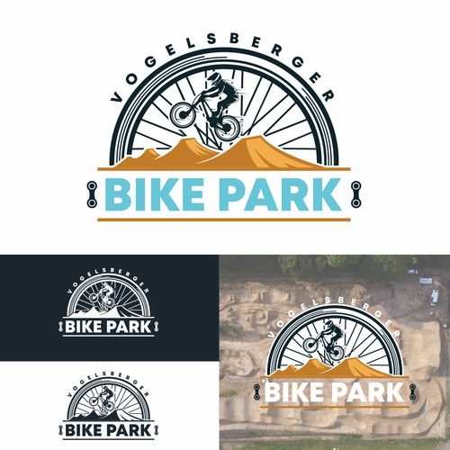 "Ein aussagekräftiges Logo für den Bikepark" winning Logo design by Hallododdy