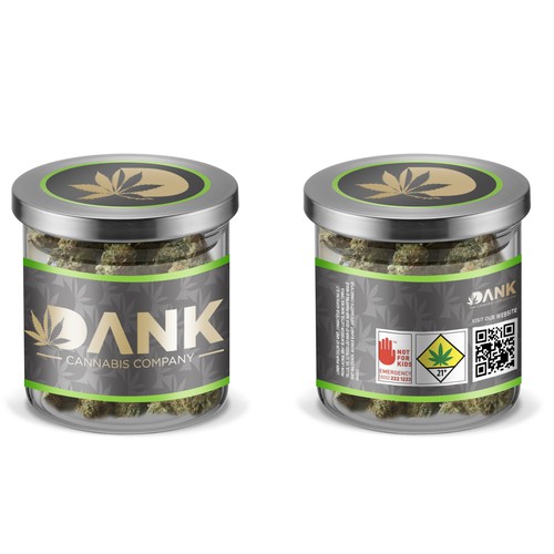 Marijuana packaging design Design by fernandoDLV