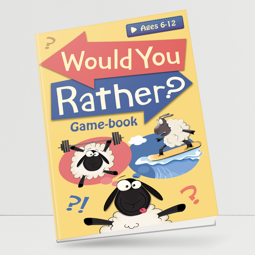 Fun design for kids Would You Rather Game book Réalisé par Krisssmy
