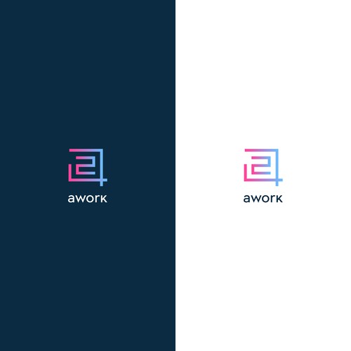 New logo for AI-based productivity software "awork" Design by Lumbeard