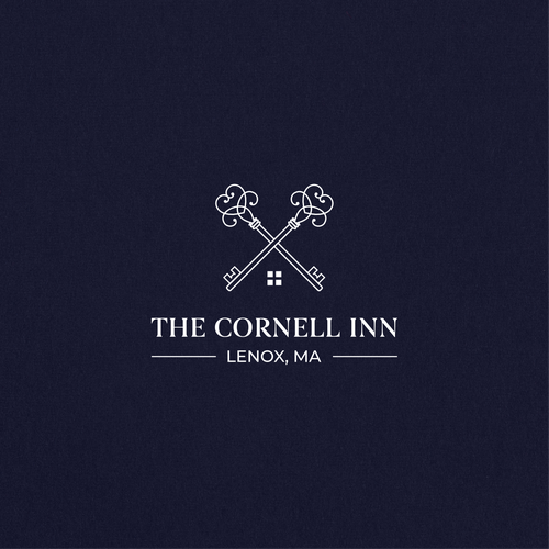 Luxury Boutique Hotel Logo for The Cornell Inn Design by VOLVE