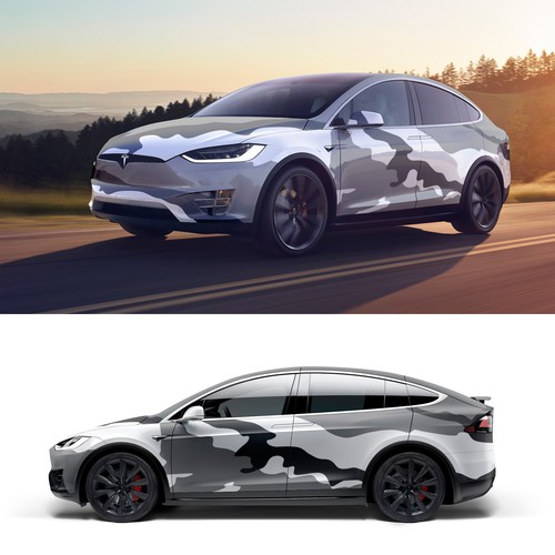 Tesla Model X Design von Stas Aer