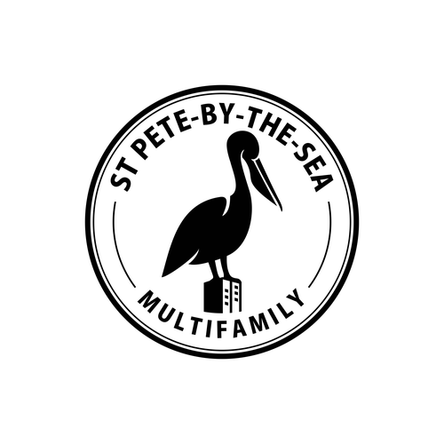 Sophisticated Florida Pelican Logo Design by muuter