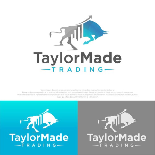 design modern abstract logo for trading academy company Diseño de C_ZAR