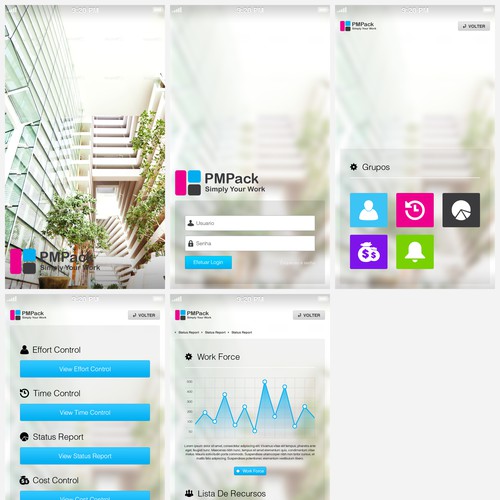 Design di Crie uma design de aplicativo para celular atraente di 84 Design