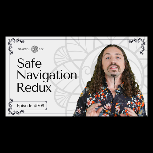 Video (YouTube etc.) Thumbnail Template for Software Development Screencast Episodes Design by Rhodium Studio