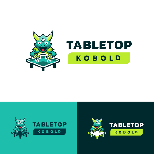 Bring Tabletop Kobold to Life with a Fun, Memorable Logo and Branding Design by Falah Rafi