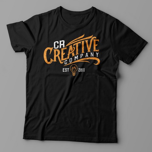 Create a Vintage T-Shirt Design for a Marketing Company Réalisé par artdian
