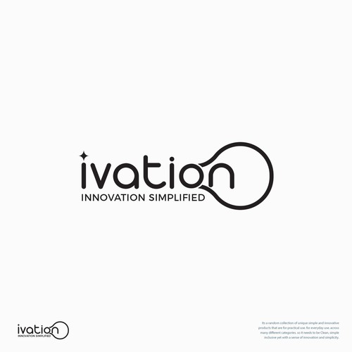 Ivation LOGO Rebranding Design by gotchagraphicsdotcom