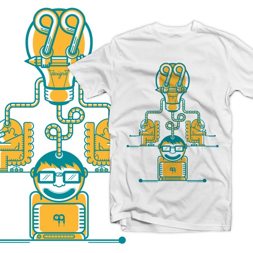 Create 99designs' Next Iconic Community T-shirt Design por -ND-