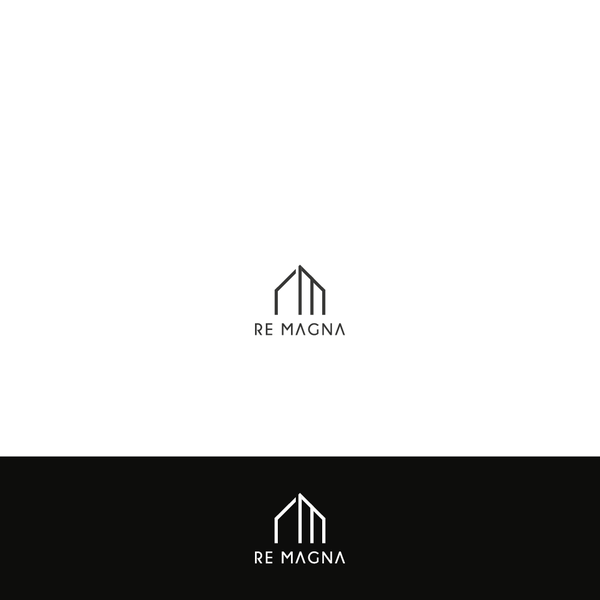 RE MAGNA logo design