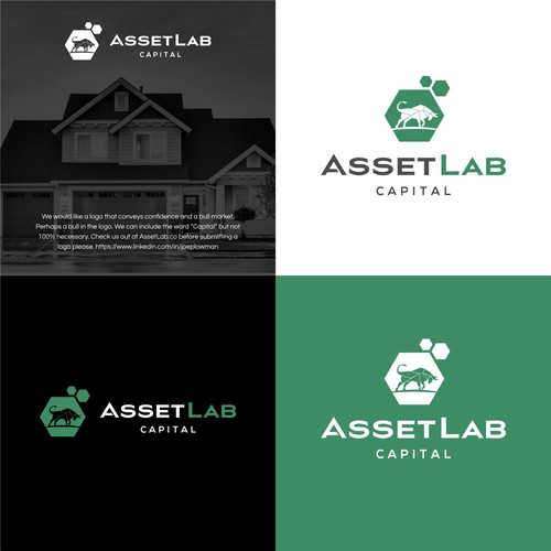 Real Estate and Financial Services Firm Logo and Brand Guide Design by X-DNA