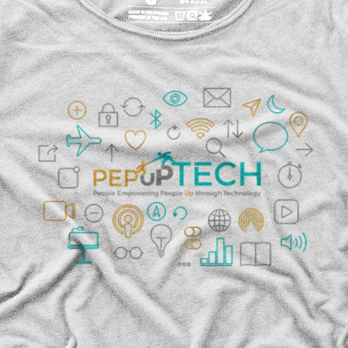Create a Tshirt design for a tech-focused nonprofit organization Design by Rockrose ☮